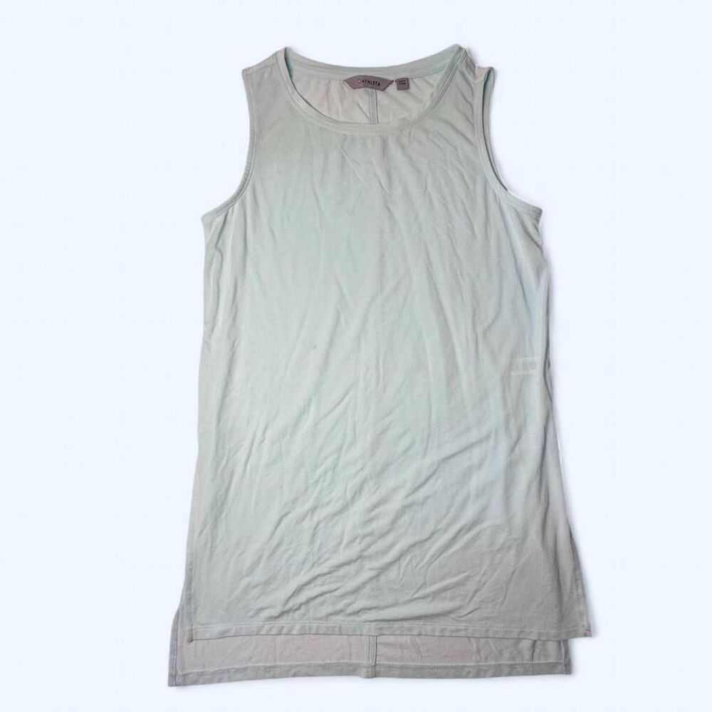 Athleta Move With Ease Mint Green Tunic Tank Size XXS